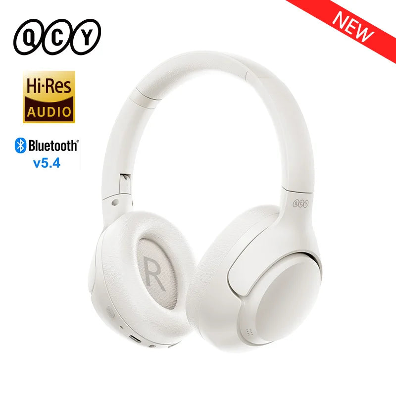 QCY H3 ANC | Áudio de Alta Resolução | Bluetooth 5.4 | Cancelamento de Ruído Ativo de 43dB 60H